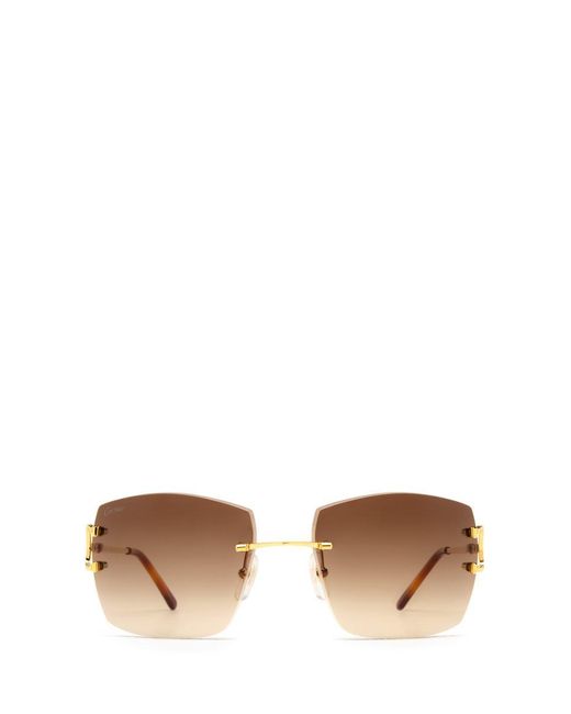 Cartier White Sunglasses for men