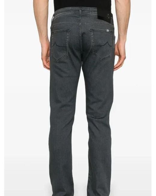 Jacob Cohen Gray Trousers for men