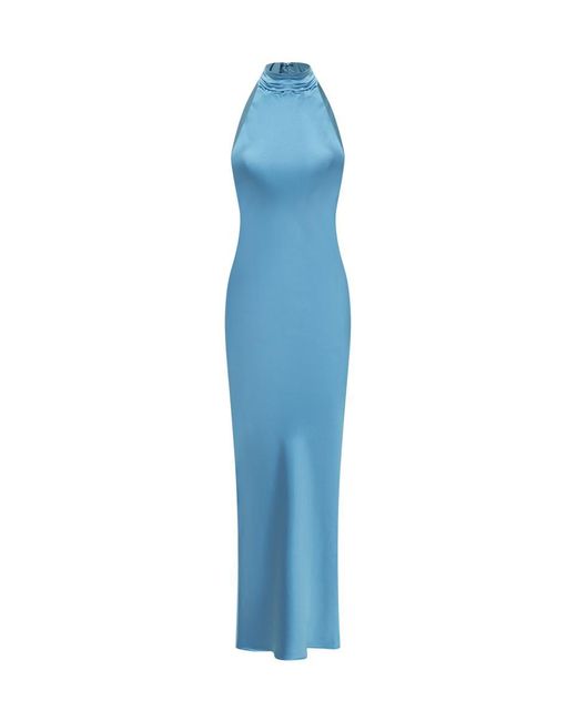 ACTUALEE Blue Long Dress