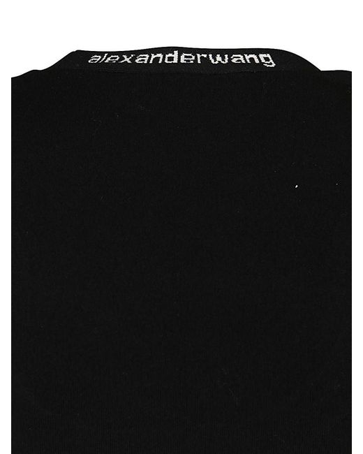 T By Alexander Wang Black T-shirt
