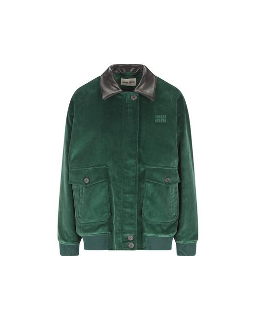Miu Miu Green Jackets