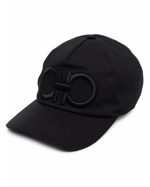 Ferragamo Cotton Hats Black for Men | Lyst