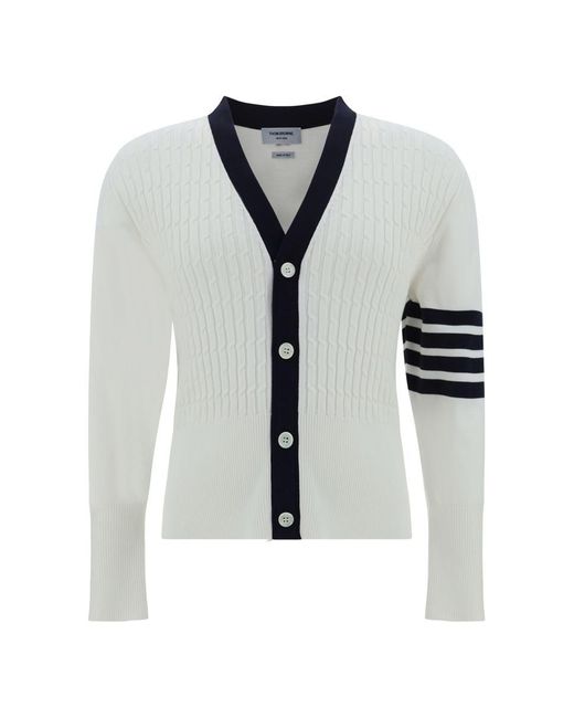 Thom Browne White Knitwear for men