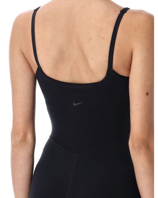 Nike Blue 7/8 Bodysuit