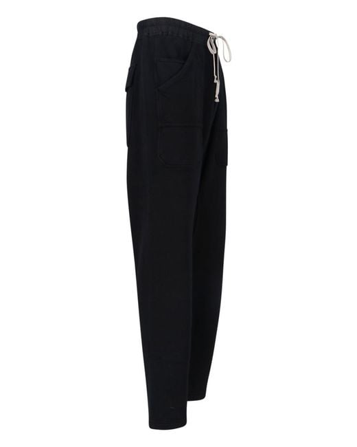 Rick Owens Black Trousers for men