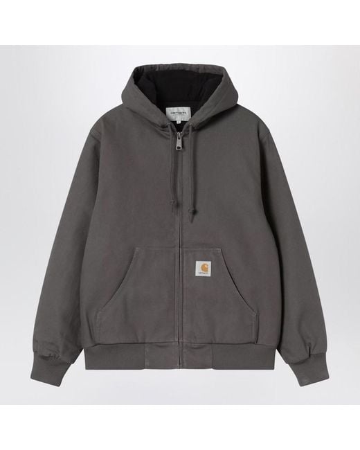 Carhartt Gray Active Jacket Winter Graphite Color for men