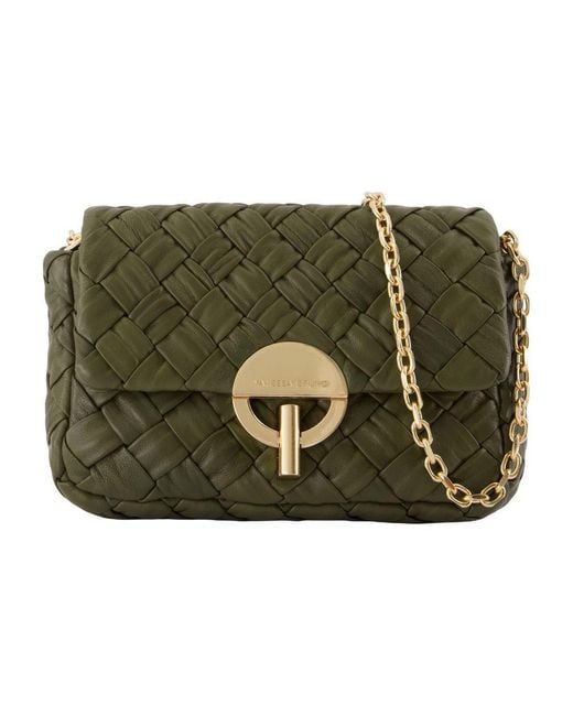 Vanessa Bruno Green Nano Moon Shoulder Bag