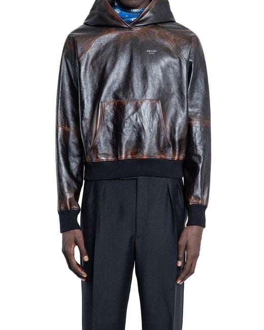 Prada Black Sweatshirts for men