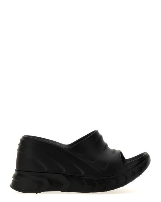 Givenchy Black 'Marshmallow' Wedges
