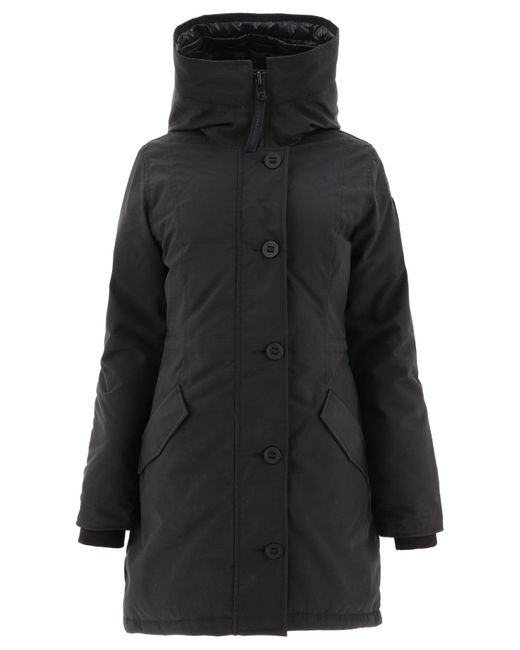 Canada Goose Synthetic "rossclair Black Label" Parka | Lyst