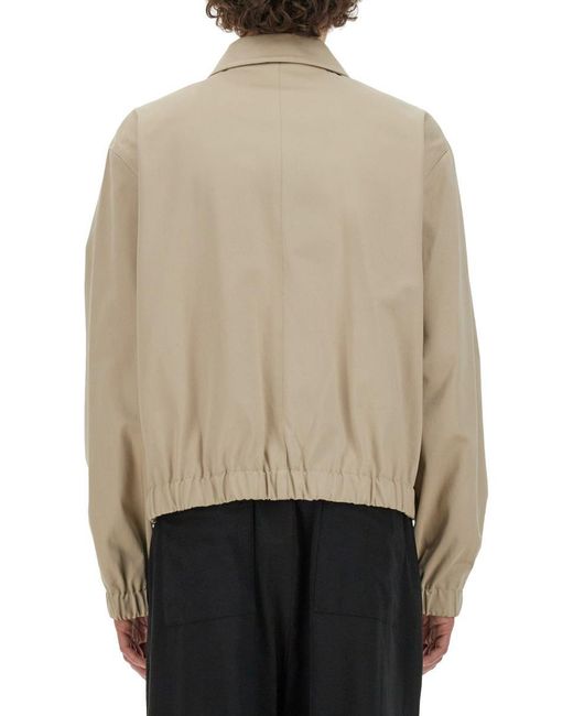 AMI Natural Jacket With Zip for men