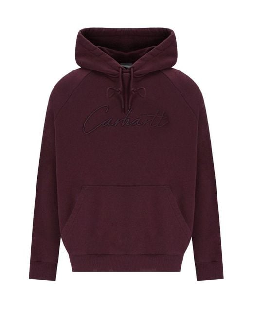 Carhartt Purple Ray Rondo Hoodie for men