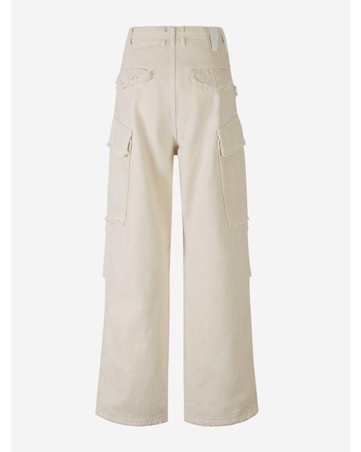 DARKPARK White Cargo Vivi Jeans