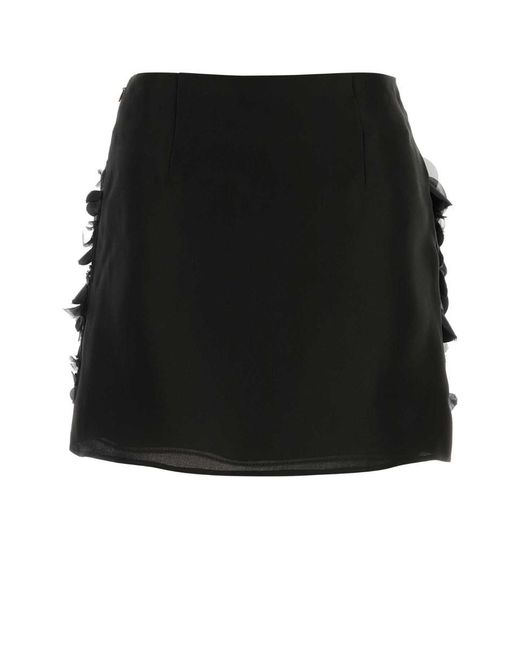 Prada Black Mini Skirt