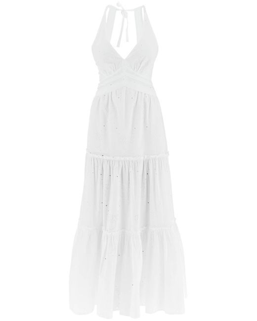 Pinko Soragna Broderie Anglaise Long 