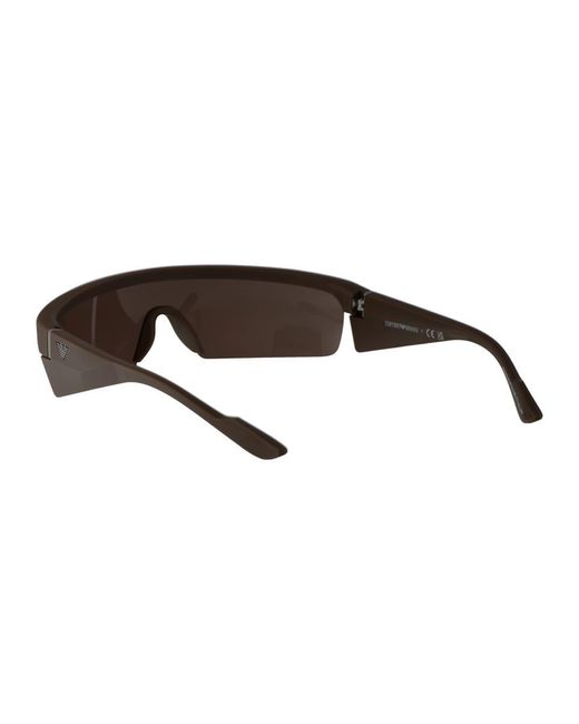 Emporio Armani Brown Sunglasses for men