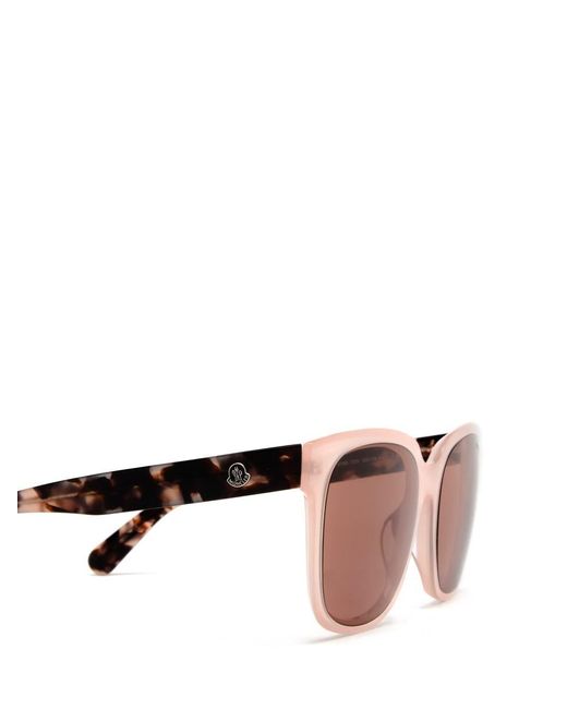 Moncler Pink Sunglasses for men