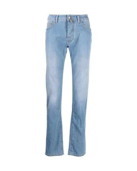 Jacob Cohen Blue Bard Regular Slim Fit Jeans Clothing for men