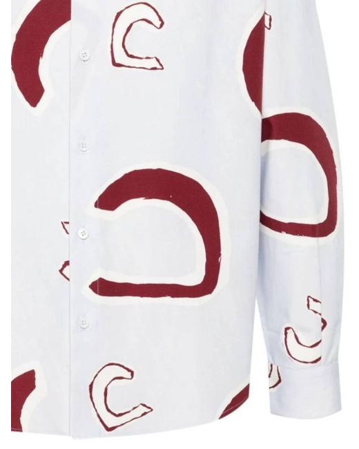 Jacquemus White 'simon' Patterned Shirt, for men