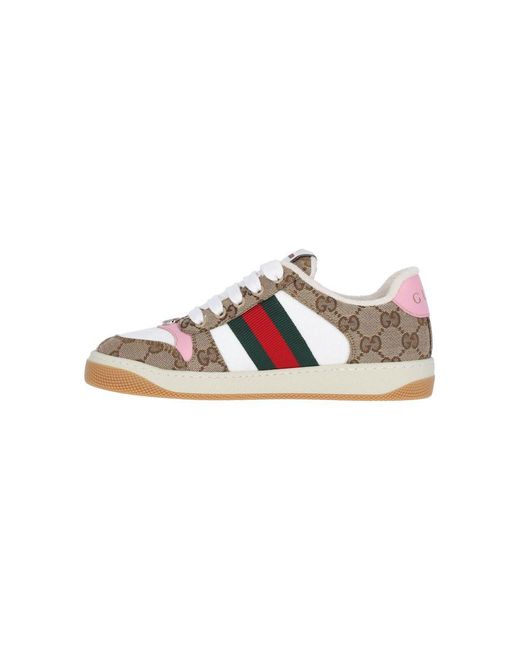 Gucci Natural Screener Sneakers