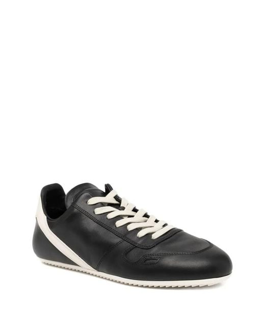 Rick Owens Black Minimal Sneak for men