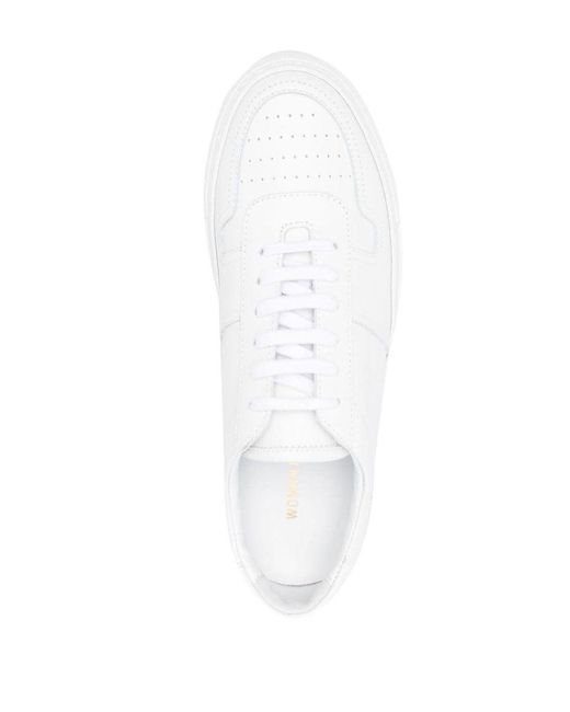 Common Projects White Bball Classic Leather Sneakers