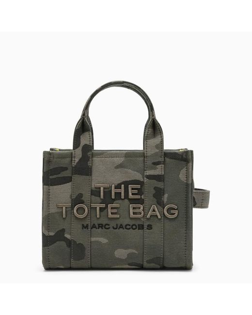 Marc Jacobs Green Camouflage Small Tote Bag