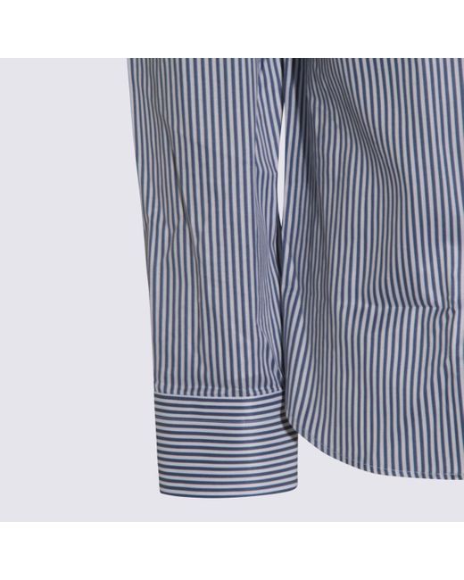 Canali Blue Camicie for men
