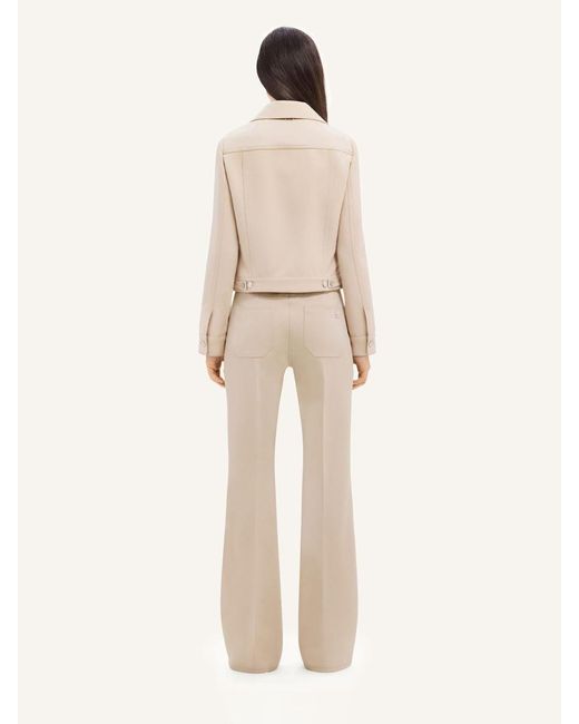 Courreges White Twill Trucker Jacket