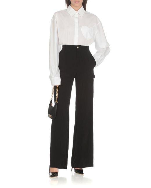 Moschino Jeans Black Trousers