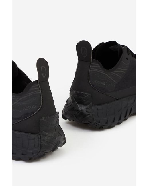 Norda Black Sneakers for men