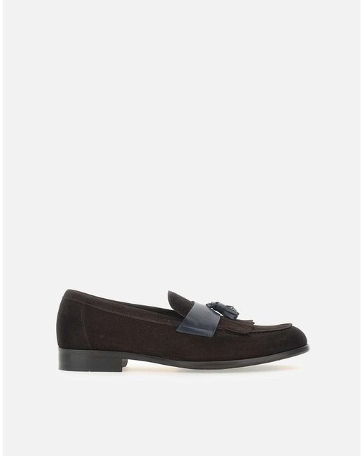 Doucal's White Flat Shoes for men