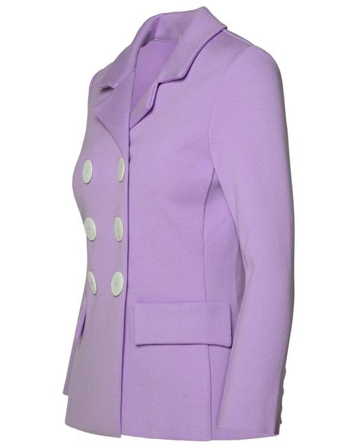 Charlott Purple Lilac Cotton Jacket