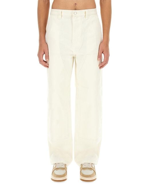 Stussy Natural Cotton Pants for men