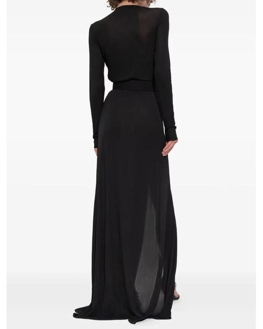 DSquared² Black Maxi Dresses