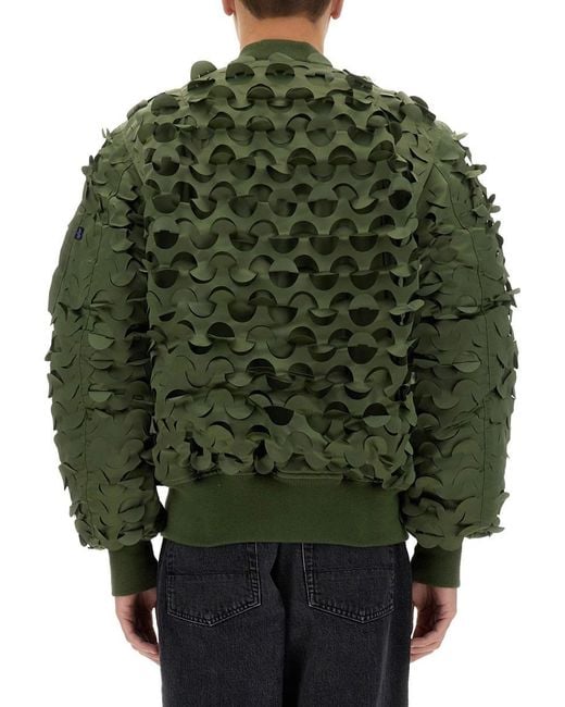 Alpha Industries Green Flight Jacket "ma-1 Ulcans" for men