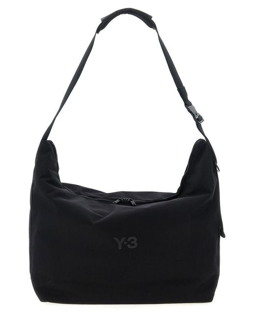 Y-3 Black 'Y-3 X Body Large' Duffel Bag