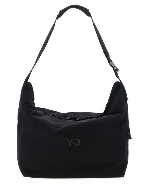 Y-3 Black 'Y-3 X Body Large' Duffel Bag