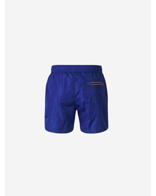 Moncler Blue Mare Boxer Swimsuit for men