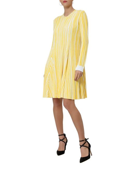 Calvin Klein Yellow 205W39Nyc Dress With Insets