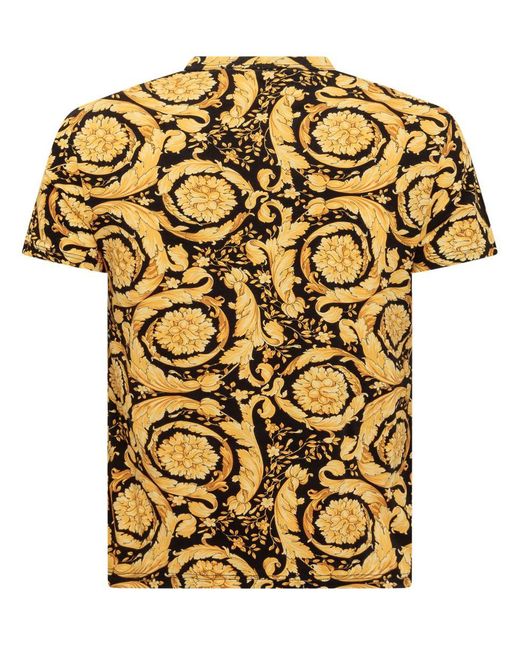 Versace Metallic Baroque Intimate T-Shirt for men