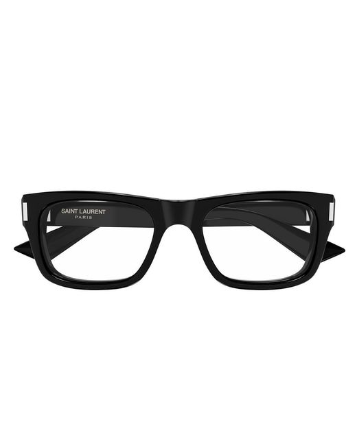 Saint Laurent Black Eyeglass for men