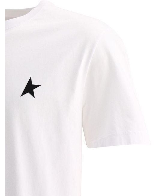 Golden Goose Deluxe Brand White "Regular" T-Shirt for men