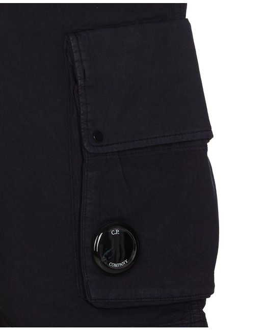 C P Company Blue Shorts for men