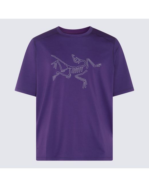 Arc'teryx Purple T-Shirt for men