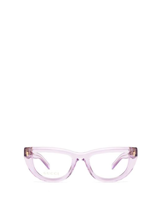 Gucci Purple Eyeglasses for men