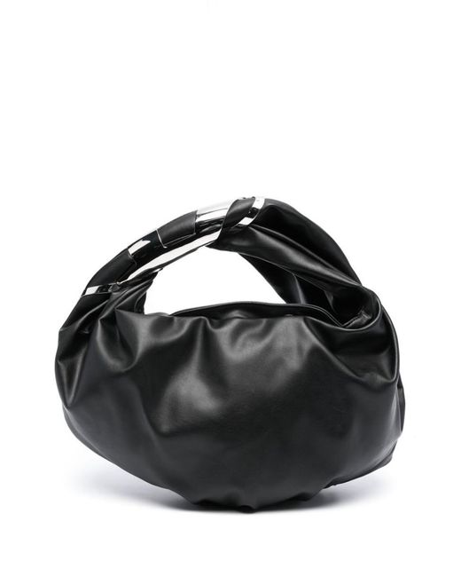 DIESEL Black Curled Bag