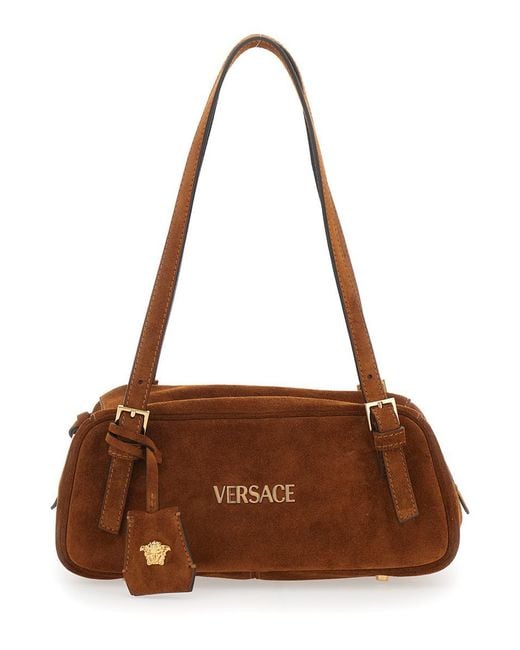 Versace Brown Shoulder Bags