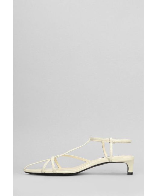 Jil Sander White Sandals