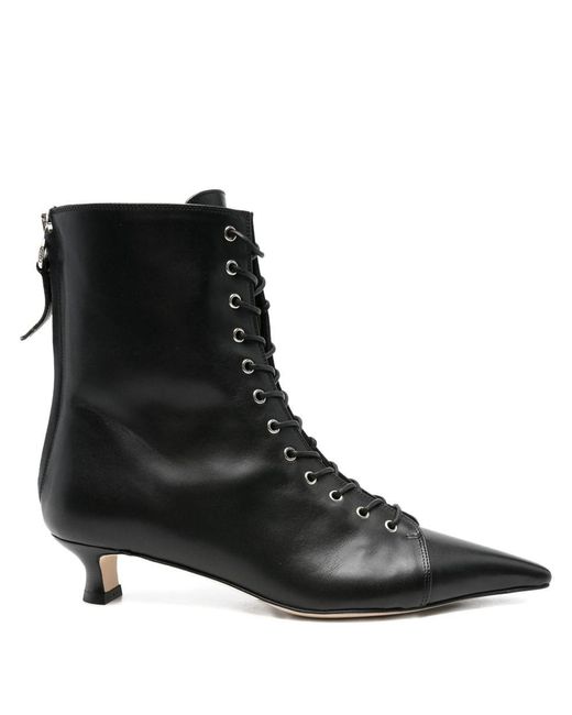 Aeyde Black Trixi Calf Leather Shoes